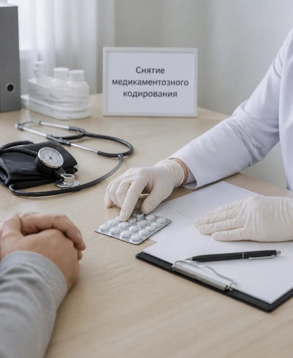 Снятие медикаментозного кодирования в Соколе от 5210 р. | Медзона