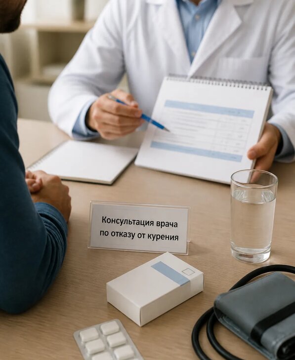 Консультация врача по отказу от курения для взрослых в Соколе